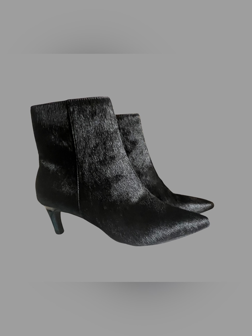 Worthington Murphy Genuine Leather Black Ankle Booties Size 6.5M